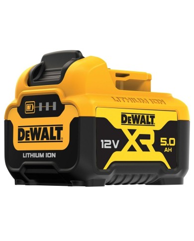 Batteria ricaricabile al litio Dewalt DCB126-XJ 5000 mAh (1 Unità) Batteria ricaricabile al litio Dewalt DCB126-XJ 5000 mAh (1 Unità)
