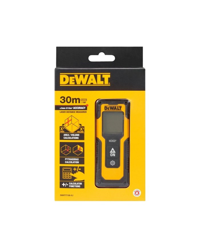 Telemetro Dewalt DWHT77100-XJ 30 m 2 Pezzi