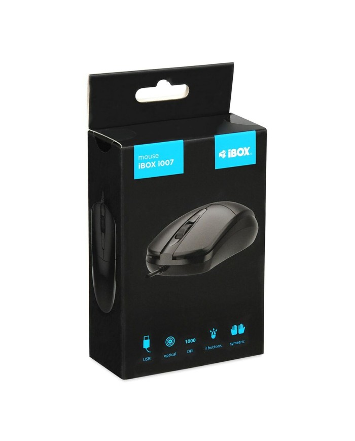 Mouse Ibox IMOF010 Nero 1600 dpi Mouse Ibox IMOF010 Nero 1600 dpi