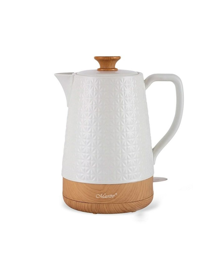 Bollitore Feel Maestro MR-076 Bianco Ceramica 1800 W 2 L