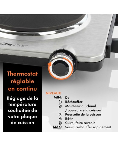 Piastra Elettrica Clatronic EKP 3788 1500 W Piastra Elettrica Clatronic EKP 3788 1500 W