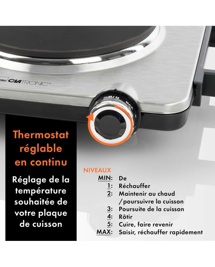 Piastra Elettrica Clatronic EKP 3788 1500 W