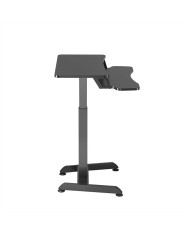 Scrivania MacLean MC-835 Nero Acciaio Scrivania MacLean MC-835 Nero Acciaio