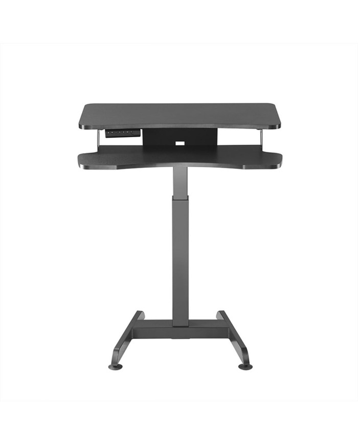 Scrivania MacLean MC-835 Nero Acciaio Scrivania MacLean MC-835 Nero Acciaio