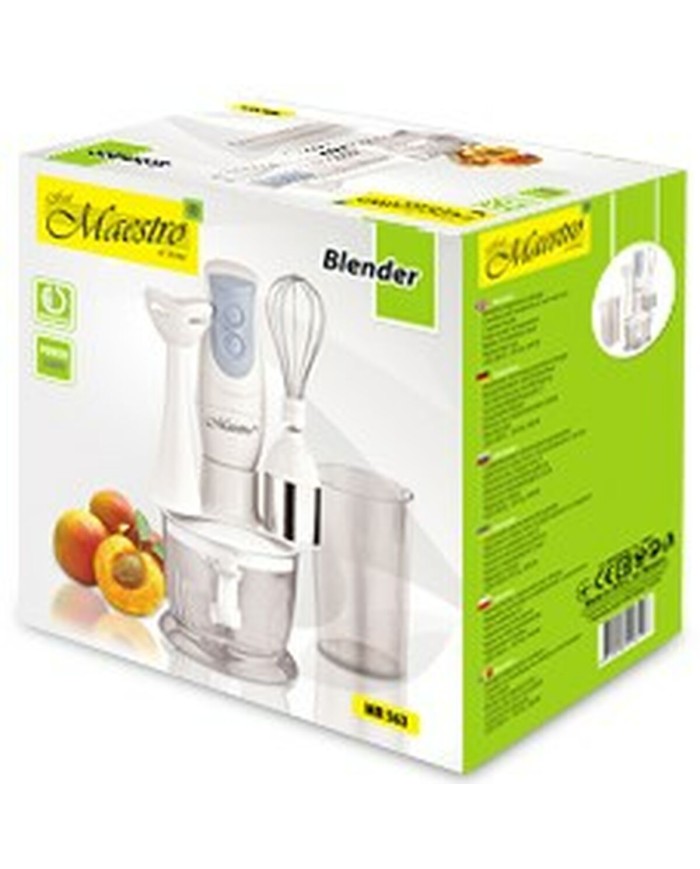 Frullatore Feel Maestro MR-563 Bianco 300 W 600 ml Frullatore Feel Maestro MR-563 Bianco 300 W 600 ml