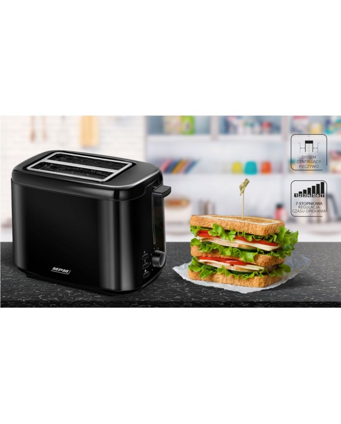 Tostapane Mpm MTO-07/C 800 W Tostapane Mpm MTO-07/C 800 W