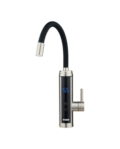 Bollitore N'oveen PODGRZEWACZ IWH955 Nero Argentato Acciaio inossidabile 3600 W 3000 W Bollitore N'oveen PODGRZEWACZ IWH955 Nero Argentato Acciaio inossidabile 3600 W 3000 W