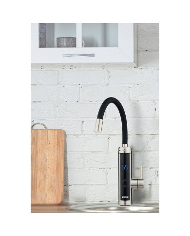 Bollitore N'oveen PODGRZEWACZ IWH955 Nero Argentato Acciaio inossidabile 3600 W 3000 W Bollitore N'oveen PODGRZEWACZ IWH955 Nero Argentato Acciaio inossidabile 3600 W 3000 W