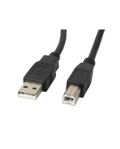 Cavo USB 2.0 A con USB B Lanberg CA-USBA-11CC-0010-BK Nero 1 m (1 Unità) Cavo USB 2.0 A con USB B Lanberg CA-USBA-11CC-0010-BK Nero 1 m (1 Unità)