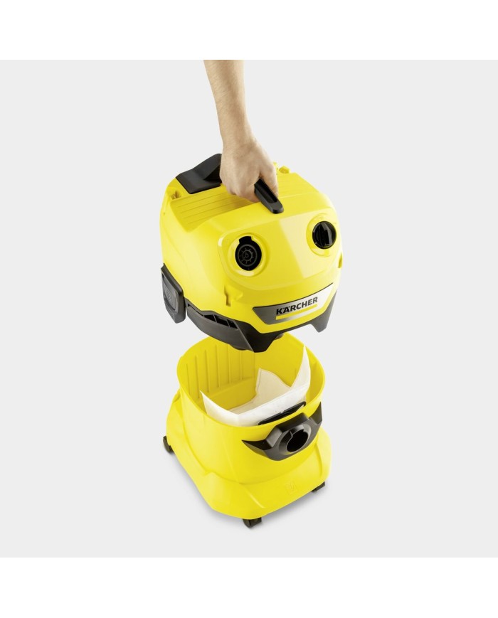 Aspirapolvere a umido e a secco Kärcher WD 4 V-20/5/22 1000 W 20 L