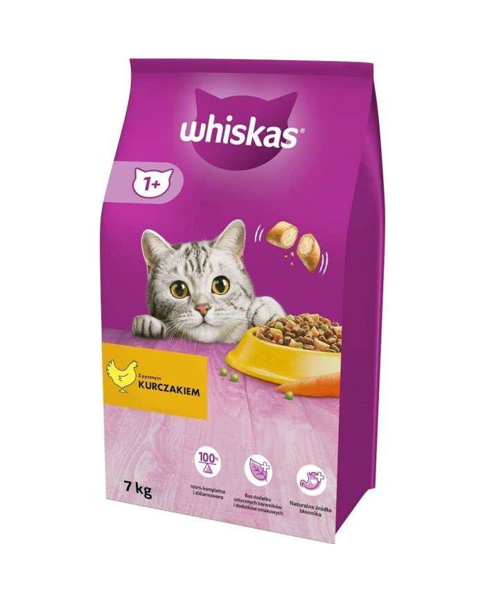 Cibo per gatti Whiskas Adult Pollo 7 kg
