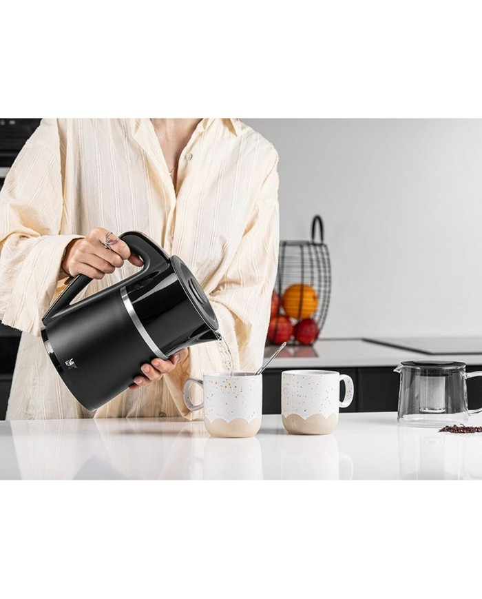 Bollitore Lafe LAFCZA47290 Nero Acciaio inossidabile 2200 W 1,7 L Bollitore Lafe LAFCZA47290 Nero Acciaio inossidabile 2200 W 1,7 L