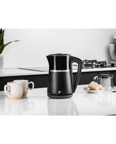 Bollitore Lafe LAFCZA47290 Nero Acciaio inossidabile 2200 W 1,7 L Bollitore Lafe LAFCZA47290 Nero Acciaio inossidabile 2200 W 1,7 L