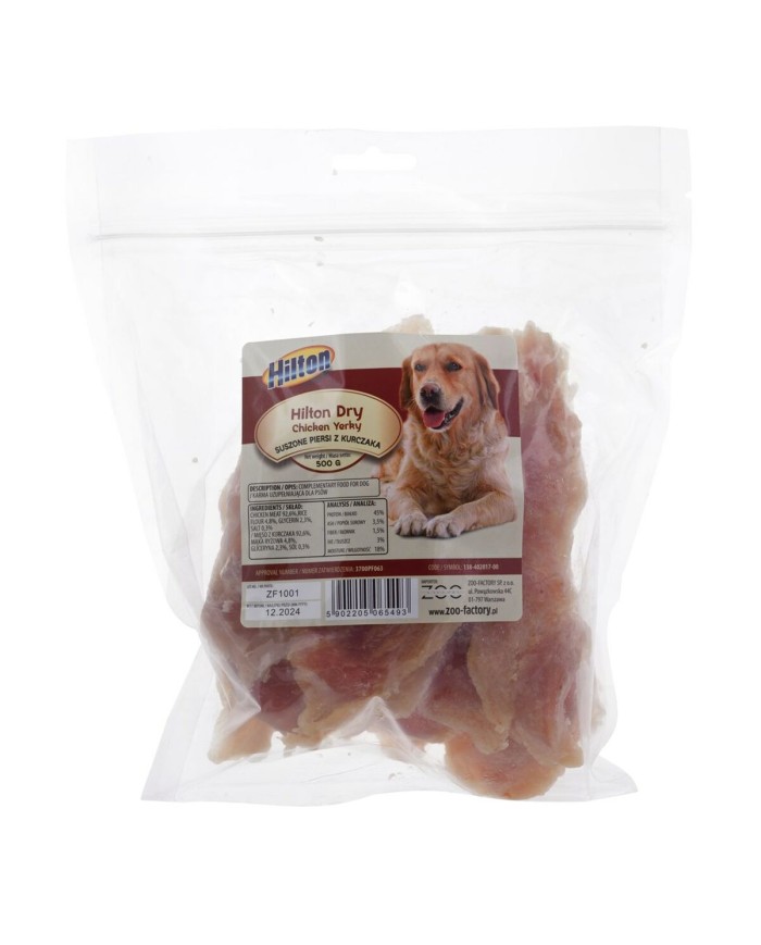 Snack per Cani Hilton Pollo 500 g Snack per Cani Hilton Pollo 500 g