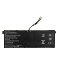 Batteria per Laptop Green Cell AC72 Nero 2100 mAh
