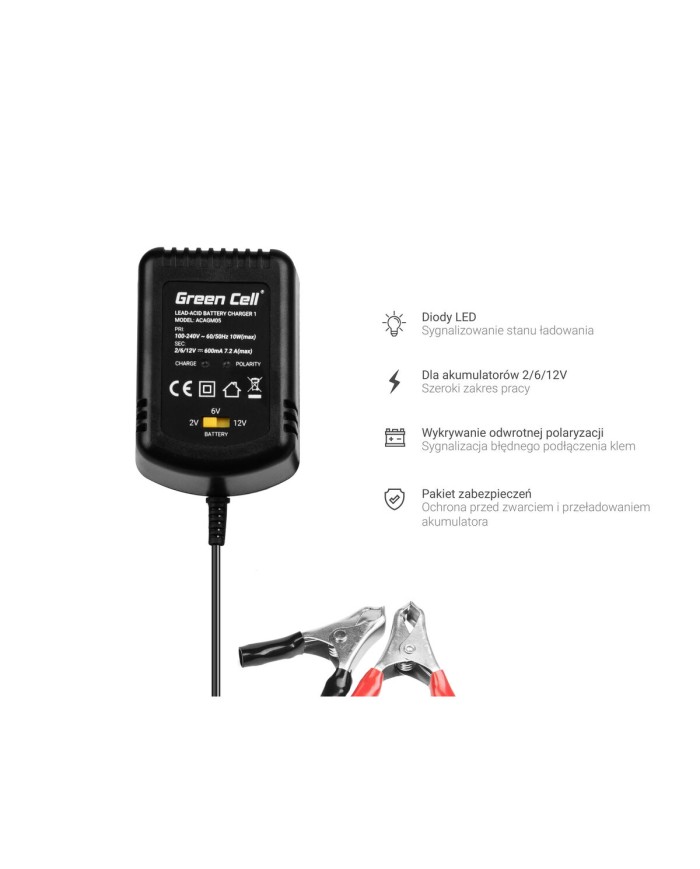 Caricabatterie Green Cell ACAGM05 Caricabatterie Green Cell ACAGM05