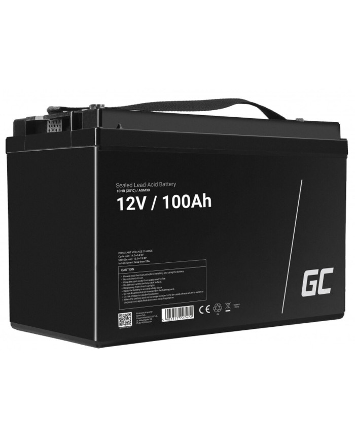 Batteria per Gruppo di Continuità UPS Green Cell AGM30 100 Ah 12 V