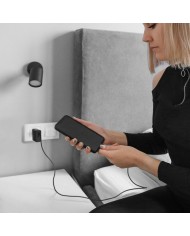 Caricabatterie da Parete Qoltec 52380 Nero 65 W (1 Unità) Caricabatterie da Parete Qoltec 52380 Nero 65 W (1 Unità)