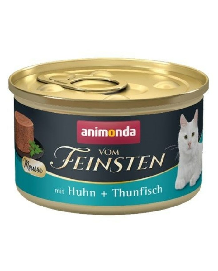 Cibo per gatti Animonda Vom Feinsten Mousse Pollo Tonno Pesce 85 g