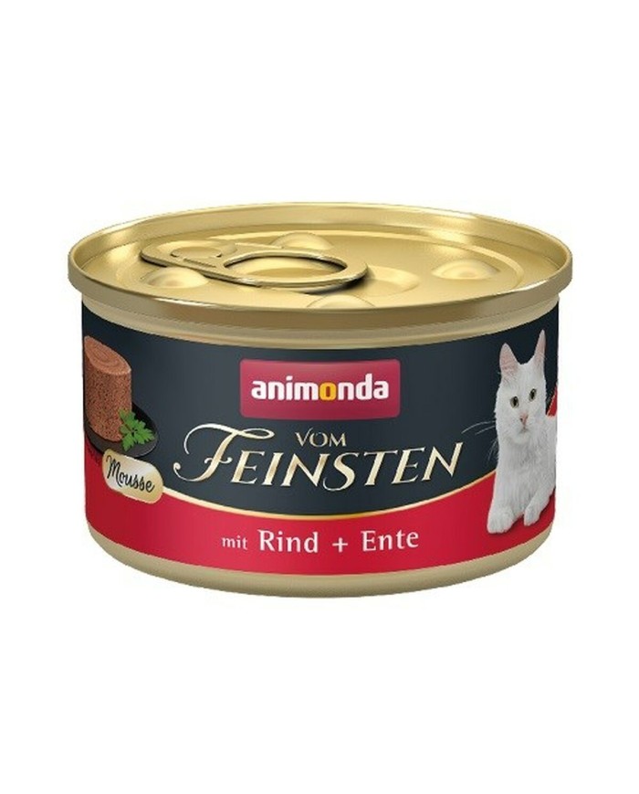 Cibo per gatti Animonda Vom Feinsten Carne di vitello Anatra 85 g
