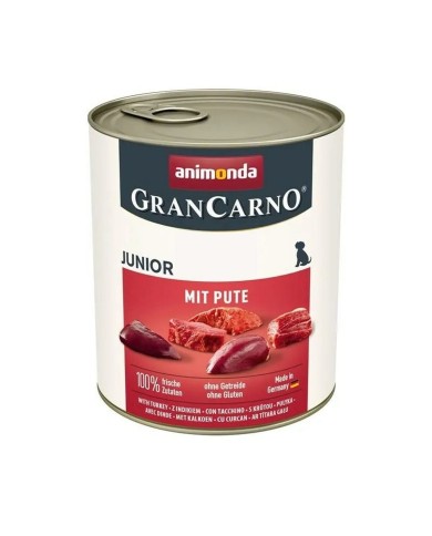Cibo umido Animonda Grancarno Junior Turkey Tacchino 800 g