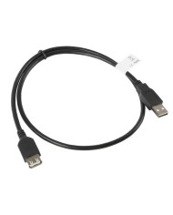 Cavo Prolunga USB Lanberg CA-USBE-10CC-0007-BK Nero 70 cm Maschio/Femmina Cavo Prolunga USB Lanberg CA-USBE-10CC-0007-BK Nero 70 cm Maschio/Femmina