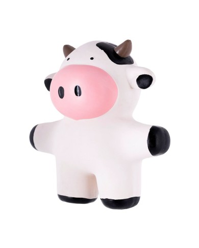 Giocattoli per cani Hilton Cow Bianco Nero Lattice