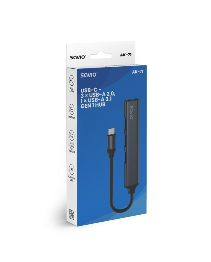 Hub USB Savio AK-71 Hub USB Savio AK-71