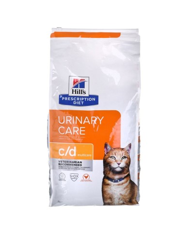 mangime Hill's Feline c/d Urinary Care Multicare Adulto Pollo 8 kg mangime Hill's Feline c/d Urinary Care Multicare Adulto Pollo 8 kg