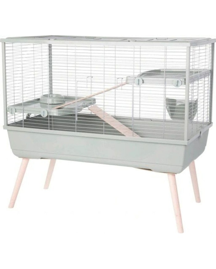 Gabbia Zolux 205660VER Legno Metallo Plastica