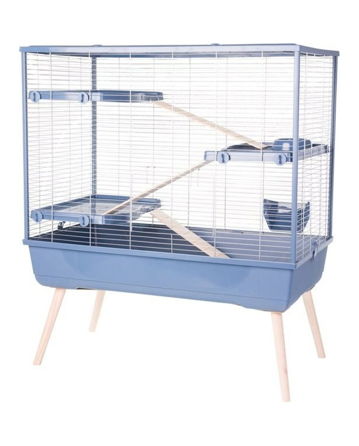 Gabbia Zolux 205661BLE Legno Metallo Plastica Gabbia Zolux 205661BLE Legno Metallo Plastica