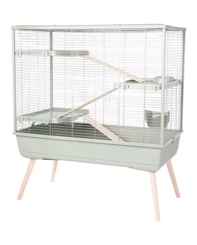 Gabbia Zolux 205661VER Legno Metallo Plastica