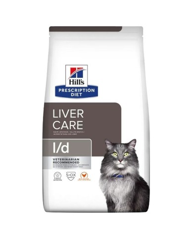 Cibo per gatti Hill's Prescription Diet Liver Care 1,5 Kg