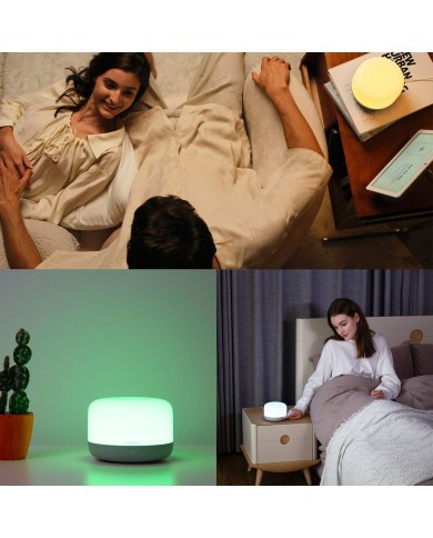 Lampada da scrivania Yeelight YLCT01YL Bianco Multicolore Policarbonato ABS 5 W 240LM Lampada da scrivania Yeelight YLCT01YL Bianco Multicolore Policarbonato ABS 5 W 240LM