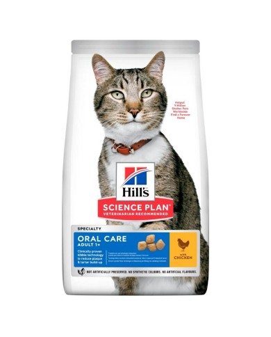 Cibo per gatti Hill's SP Adult Oral Care Pollo 1,5 Kg Adulti