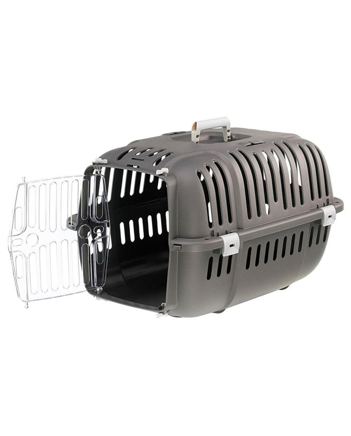 Trasportino Ferplast Jet20 Grigio Plastica