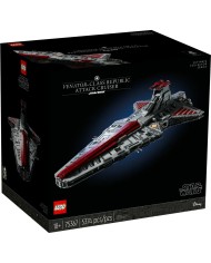 Set di Costruzioni Lego 75367 Venator class - Republic attack cruiser Nero 5374 Pezzi