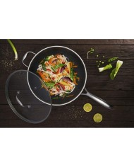 Padella Kohersen 71111 Nero Argentato Acciaio inossidabile Alluminio Ø 32 cm