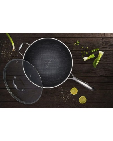 Padella Kohersen 71111 Nero Argentato Acciaio inossidabile Alluminio Ø 32 cm Padella Kohersen 71111 Nero Argentato Acciaio inossidabile Alluminio Ø 32 cm