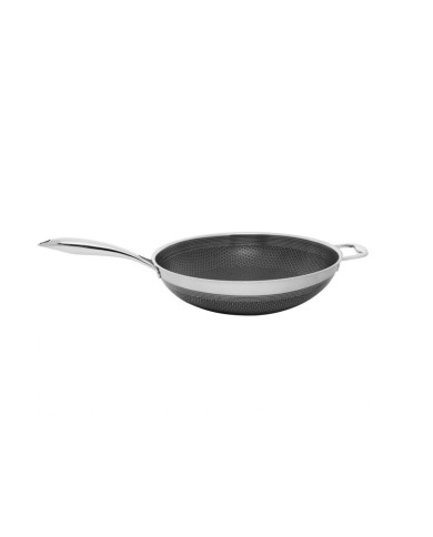 Padella Kohersen 71111 Nero Argentato Acciaio inossidabile Alluminio Ø 32 cm Padella Kohersen 71111 Nero Argentato Acciaio inossidabile Alluminio Ø 32 cm