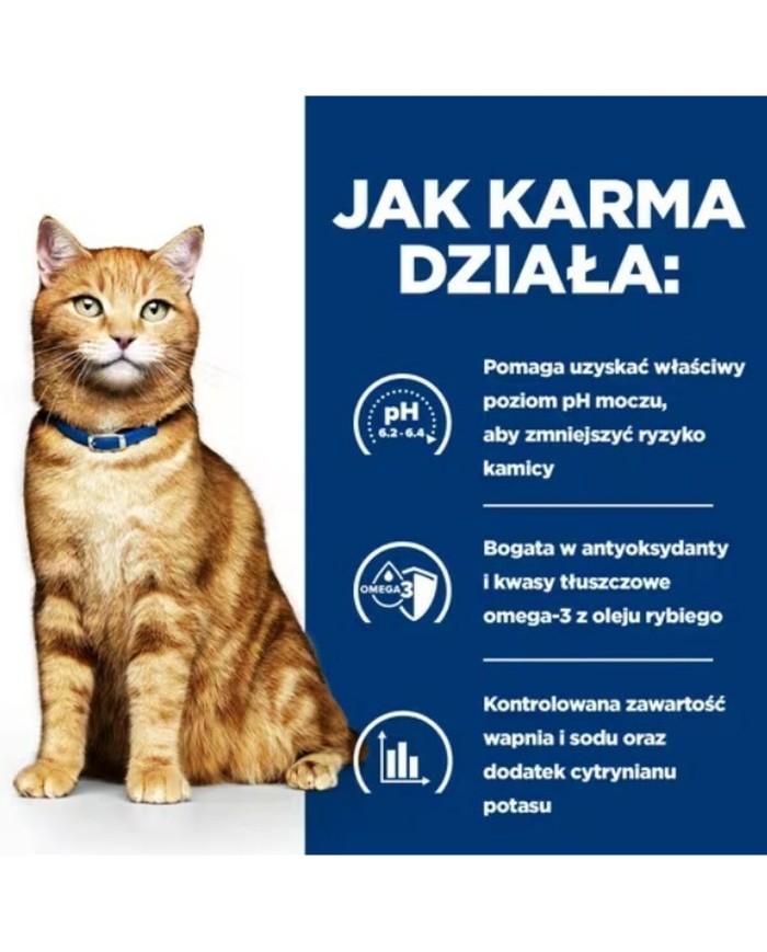 Cibo per gatti Hill's PD C/D Urinary Care Pollo 3 Kg