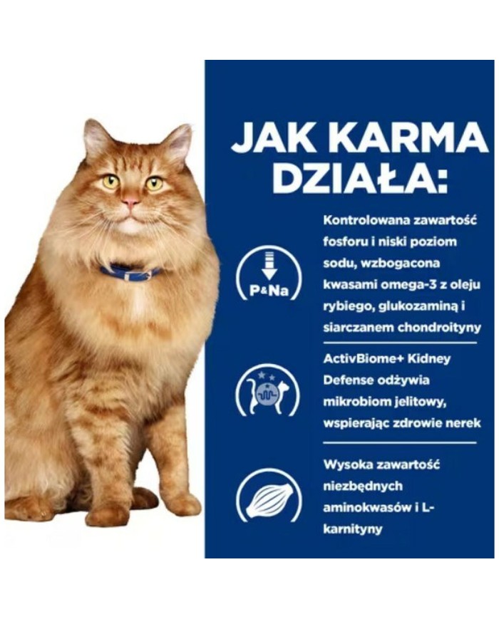 Cibo per gatti Hill's PD K/D Kidney Pollo 3 Kg Cibo per gatti Hill's PD K/D Kidney Pollo 3 Kg