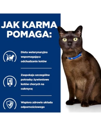 Cibo per gatti Hill's Diabetes Care Pollo 3 Kg