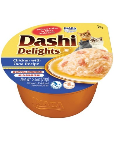 Spuntino per Cat Inaba Dashi Delights Pollo 70 g