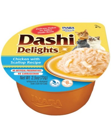 Spuntino per Cat Inaba Dashi Delights Pollo 70 g