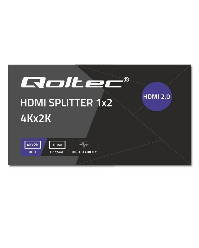 Switch HDMI Qoltec 51797 Nero