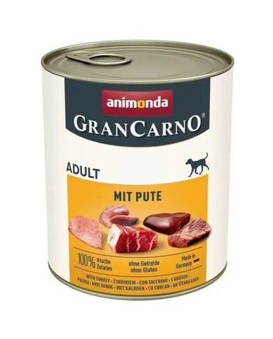 Cibo umido Animonda GranCarno Adult with turkey Tacchino 800 g