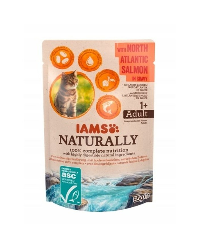 Cibo per gatti Eukanuba Naturally Adult Pesce 85 g Cibo per gatti Eukanuba Naturally Adult Pesce 85 g