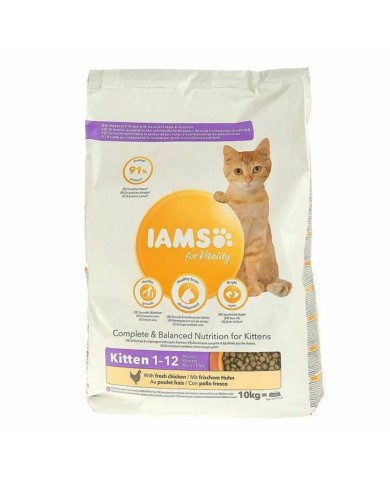 Cibo per gatti Eukanuba T81601884 Pollo 10 kg