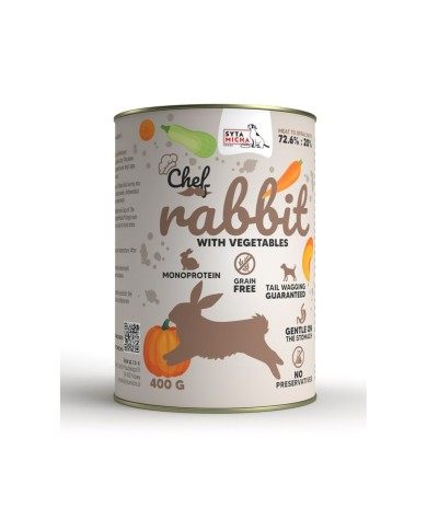 Cibo umido SYTA MICHA Vegetale Coniglio 400 g